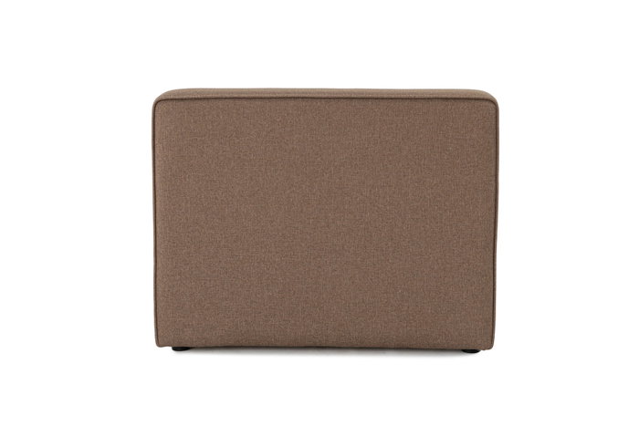Atelier Del Sofa Sofá 1 Plaza XL O1 - Marrón, Estructura Haya/Abeto/Aglomerado, Tejido Suave